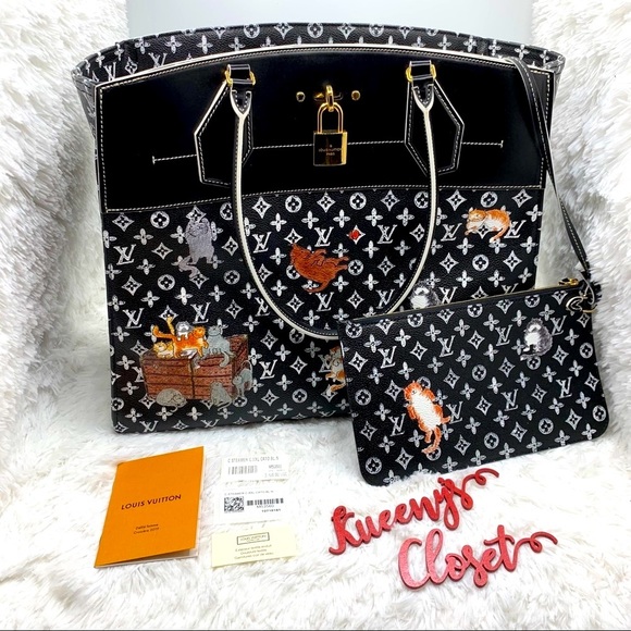 ❌SOLD❌ Louis Vuitton Catogram City Steamer XXL bag - Picture 2 of 16